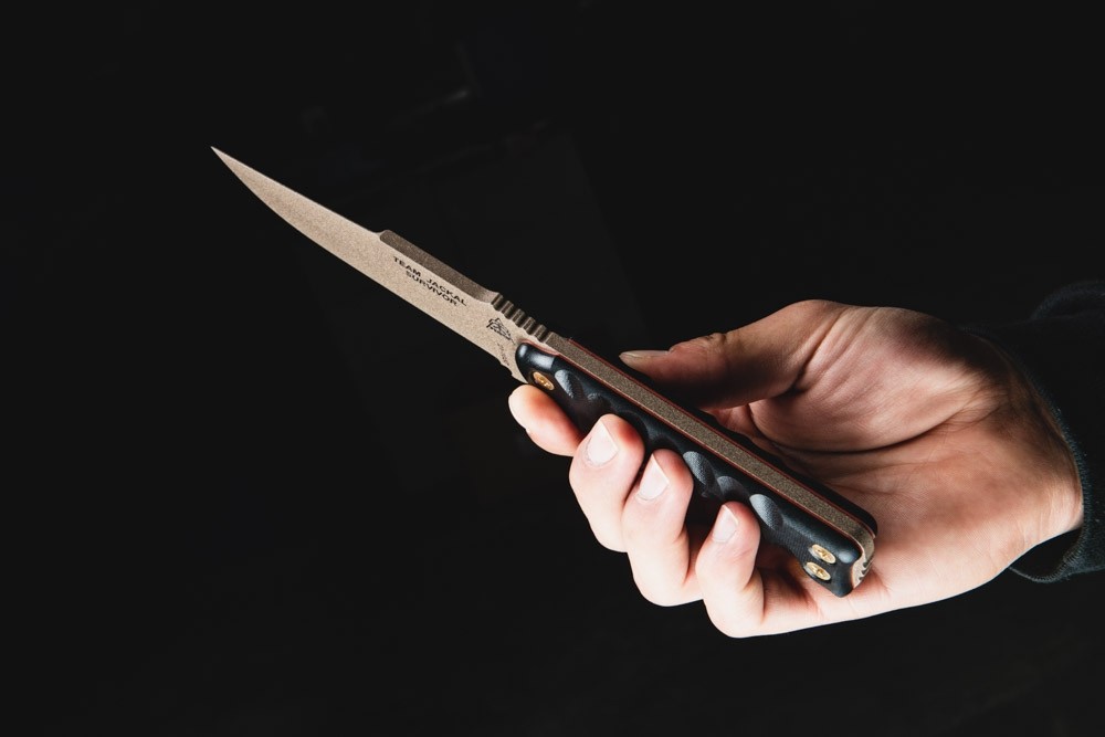 Team Jackal Survivor Knife TOPS Knives Tactical OPS USA