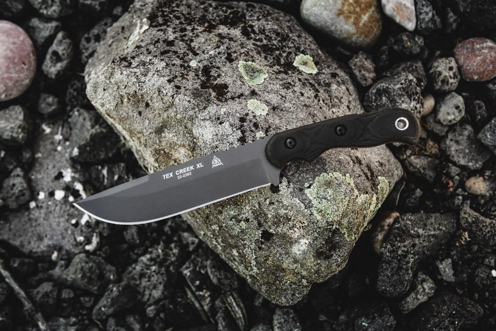 Tex Creek XL Knife TOPS Knives Tactical OPS USA