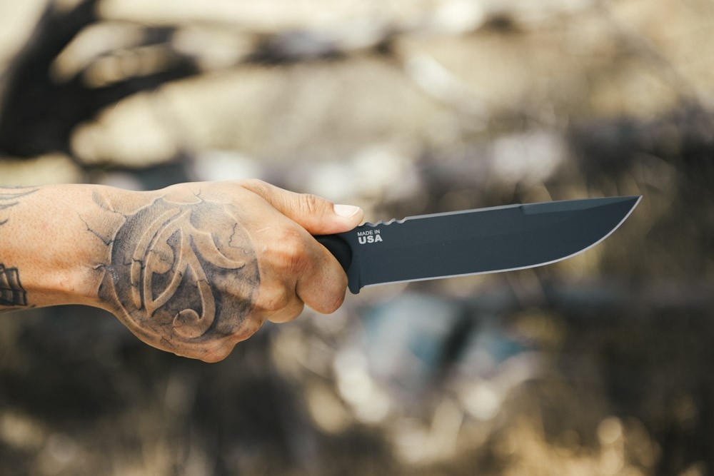 Tex Creek XL Knife TOPS Knives Tactical OPS USA
