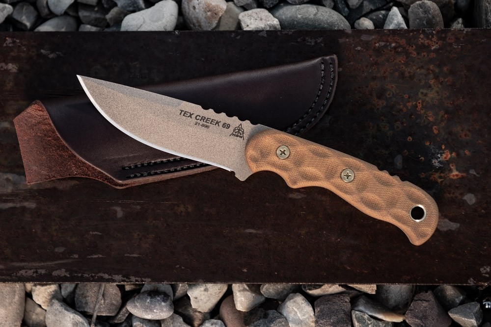 Tex Creek 69 Knife - TOPS Knives Tactical OPS USA