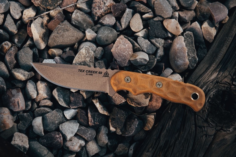 Tex Creek 69 Knife - TOPS Knives Tactical OPS USA