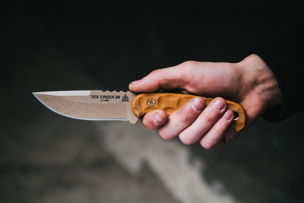 Tex Creek 69 Knife - TOPS Knives Tactical OPS USA