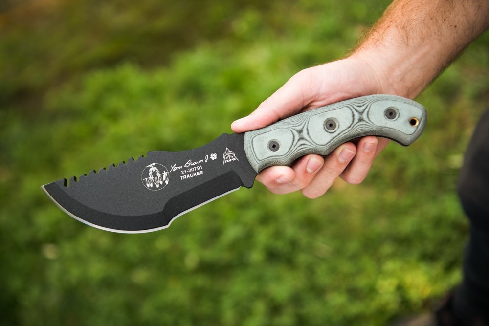 TOPS Knives Tracker Digger Fixed 4.75