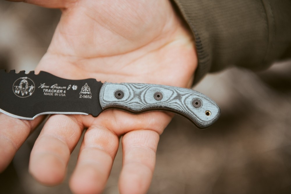 Mini Tom Brown Tracker #4 Knife - TOPS Knives Tactical OPS USA