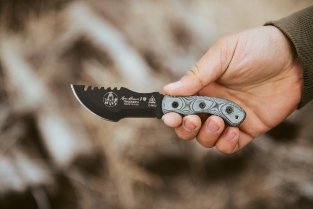 Mini Tom Brown Tracker #4 Knife - TOPS Knives Tactical OPS USA