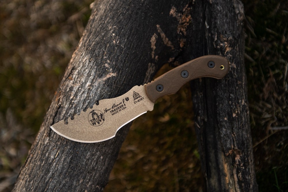 【メーカー直売】 TOPS - Tan Coyote #4 Tracker Brown Tom Knives USA OPS Tactical その他