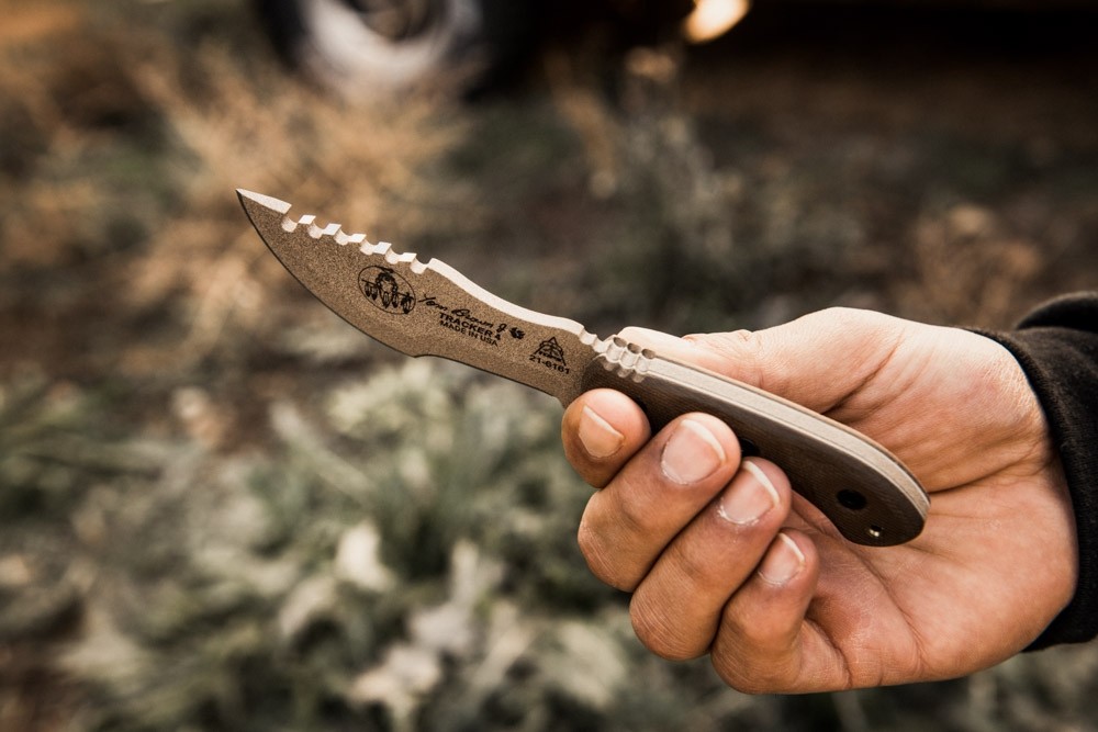 Tom Brown Tracker #4 Coyote Tan - TOPS Knives Tactical OPS USA