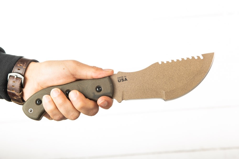 Tom Brown Tracker Coyote Tan Knife - TOPS Knives Tactical Tom Brown Tracker Coyote Tan Knife - TOPS Knives Tactical