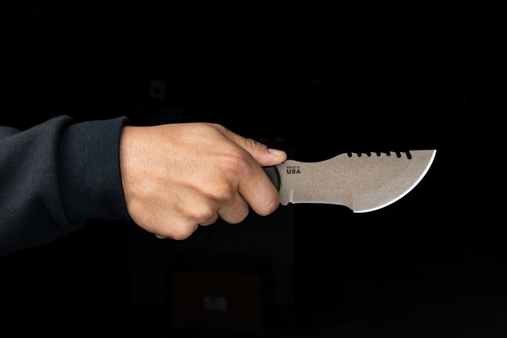 Tom Brown Tracker Knife - Premium D2 Steel with Rosewood Handle main image 0