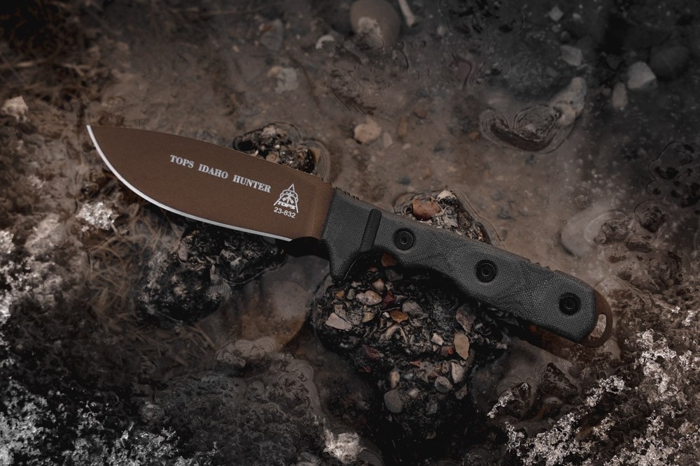 Idaho Hunter SRE Knife TOPS Knives Tactical OPS USA