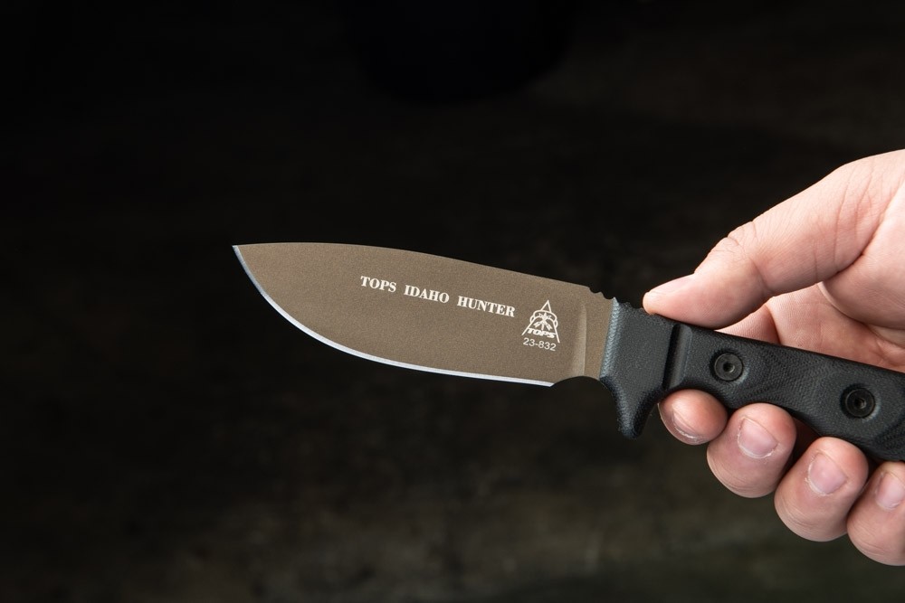 Idaho Hunter SRE Knife TOPS Knives Tactical OPS USA