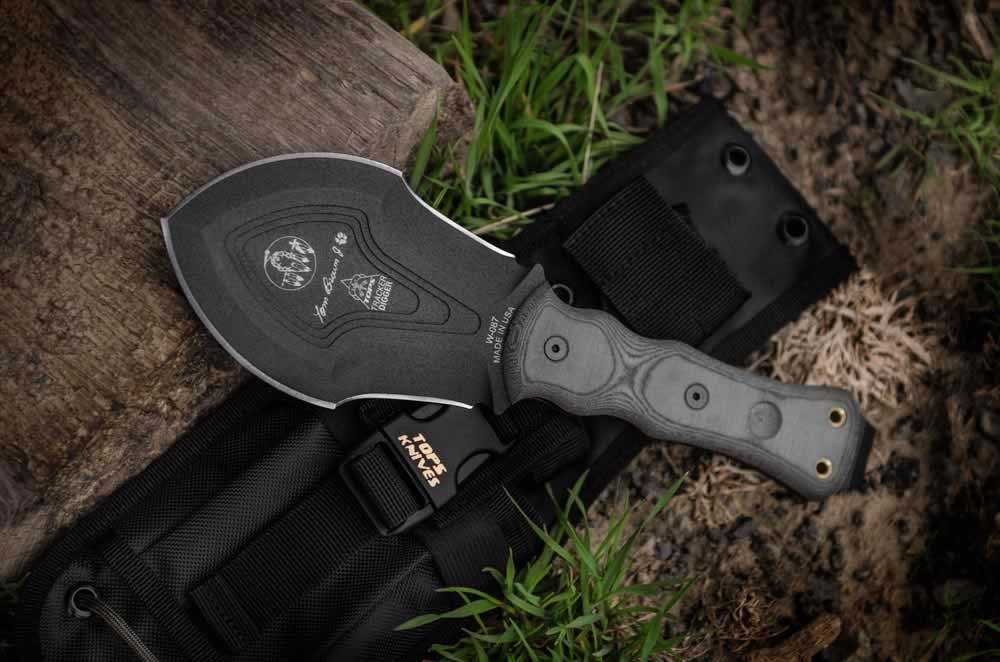 Tracker Digger Knife - TOPS Knives Tactical OPS USA