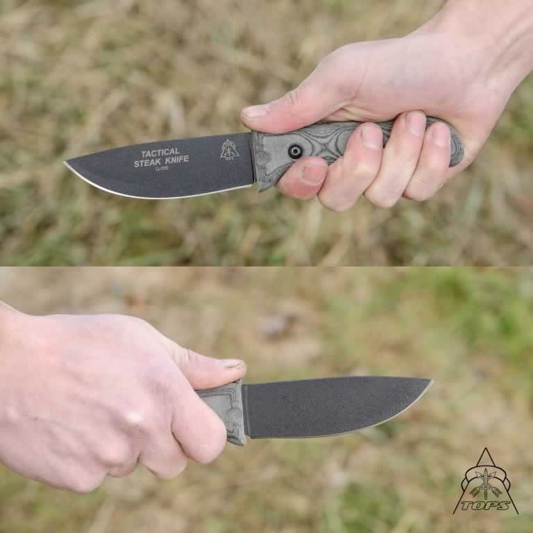 Tactical Steak Knife TOPS Knives Tactical OPS USA