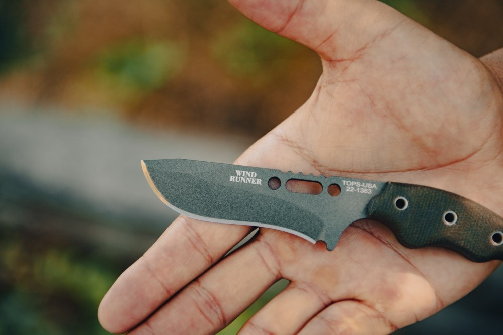 TOPS KNIVES タクティカルナイフ TOPS Knives C.U.T. 4.0 Combat Utility Tool Knife Micarta