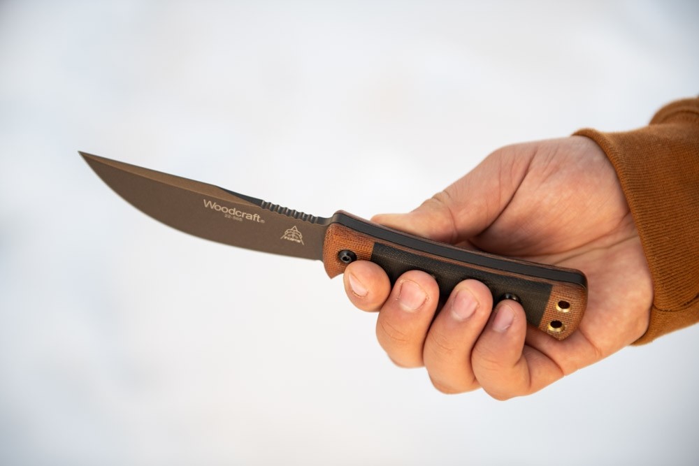 Woodcraft Knife - TOPS Knives Tactical OPS USA