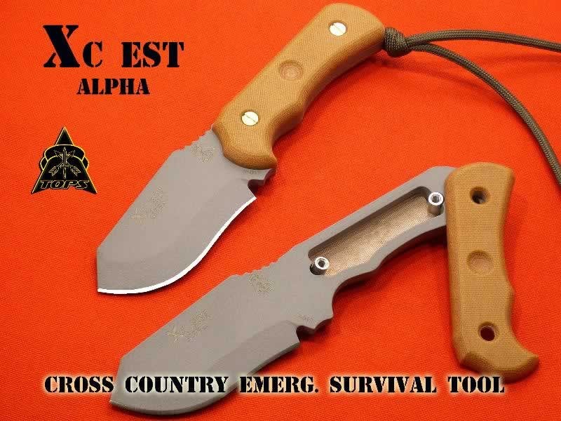 Xcest Alpha Knife TOPS Knives Tactical OPS USA