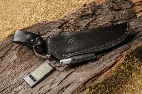 Bushcraft Leather Black Front