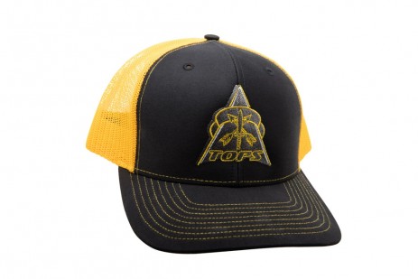 TOPS Trucker Hat Black/Yellow