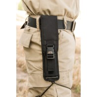 Black Ballistic Nylon Fold-Over