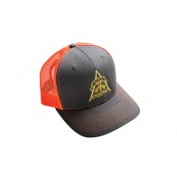 TOPS Hat - Trucker Charcoal/Orange