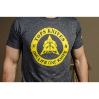 One Life Logo Tee Navy Heather