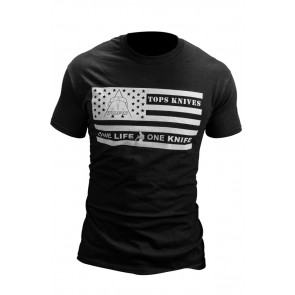 Flag Logo Tee Black