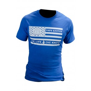 Flag Logo Tee Blue 