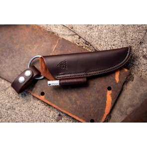 Bushcraft Leather Sheath Brown