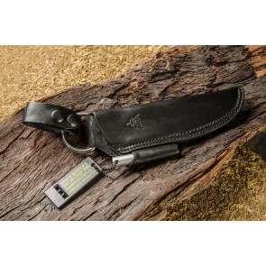 Bushcraft Leather Black Front