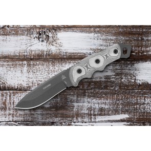 TOPS Cochise Knife - Full View on Wooden Background