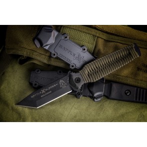 Wolfhawk Tanto Point Paracord Handle