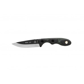 Mini Scandi Knife Green/Black G-10