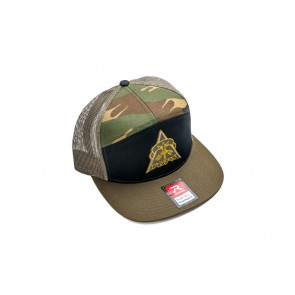 TOPS HAT - 7-Panel Trucker CAMO