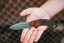 Viking Tactics Crusader Knife by VTAC with Tungsten Cerakote finish and Micarta handle