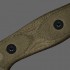 Green Canvas Micarta
